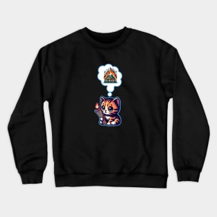 Cat dream Crewneck Sweatshirt